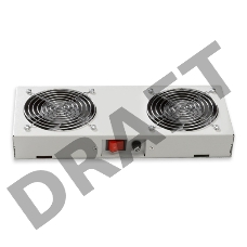 Модуль вентиляторный Lande (LN-FAN-ONF-2FWM-LG) 2 вент. серый (упак.:1шт)