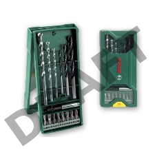 Набор бит и сверл Bosch 2607019579 (15пред.) для шуруповертов/дрелей