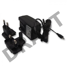 Блок питания Raspberry Pi 3 Model B Official Power Supply Retail, Black, 5.1V, 2.5A, Cable 1.5 m, Micro USB output jack,  для Raspberry Pi  Raspberry Pi (123-5272)