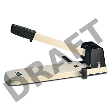 Дырокол Kw-Trio 933 макс.:190лист. металл/пластик с линейкой черный/белый