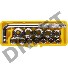 Набор STAYER (2-26089-H13) Торцовые головки 