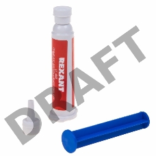 Флюс-гель для пайки REXANT, ПАЯЛЬНАЯ КИСЛОТА, 12 мл, техно-шприц, блистер