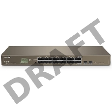 Коммутатор в стойку, 24*1Gbit RJ45, 2 SFP IP-COM G1024F