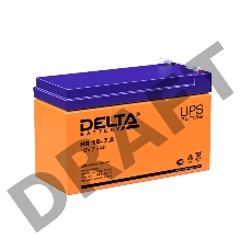 Батарея Delta HR 12-7.2 (12V, 7.2Ah)