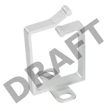 Кабельный органайзер Lande LN-KDG-KKM-4460-LG-5 односторонний кольца глуб.:60мм