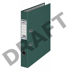 Папка-регистратор Durable 3220-32 A4 50мм бумвинил темно-зеленый
