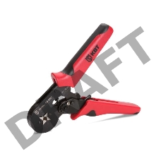 Пресс-клещи КВТ ПКВк-10 (74712)  НШВИ, НШВ: 0.25–10 мм2, НШВИ(2): 2х0.5–2х6.0 мм2