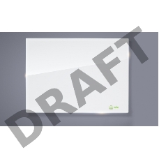 Демонстрационная доска Cactus CS-GBD-90x120-UWT стекло стеклянная 90x120см ультра белый