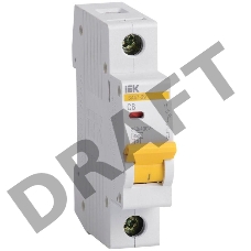 Авт. выкл. Iek MVA20-1-008-C ВА47-29 1Р  8А 4,5кА х-ка С ИЭК