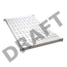 Полка стационарная Lande LN-RAF-SBT-D100-LG-UNV 1U нагр.:50кг. 19