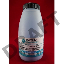 Тонер SAMSUNG CLP 320/325/360/365, CLX 3170/3305, Xerox 6110 cyan, химический (фл.45г.) Katun фас. Россия