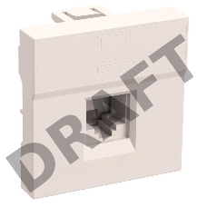 Розетка информационная РКИ-20-00-П RJ-45 UTP кат.5e (на 2 модуля) ПРАЙМЕР белая IEK