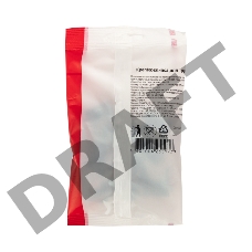 Крепеж-клипса для трубы ø 16 мм черная (10 шт./уп.) REXANT