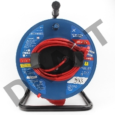 Силовой удлинитель на катушке Power Cube PC20201, 10 А/2,2 кВт, 30 м, 1  розетка б/з