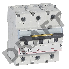 Авт.включатель DX3 3П C100A 10kA/16kA Авт.включатель DX3 3П C100A 10kA/16kA