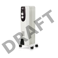 Радиатор масляный Ballu Classic BOH/CL-05WRN 1000Вт белый