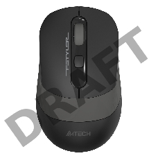 Мышь A4Tech Fstyler FG10S черный/серый оптическая (2000dpi) silent беспроводная USB (4but)