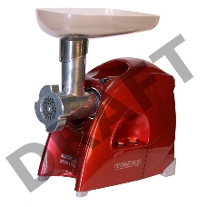 Мясорубка Аксион М 41.00, бордо, 1700 Вт, насадка для набивки колбас, кеббе, реверс,произ.120 кг/час