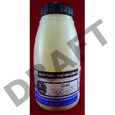 Тонер OKI C301/C321/C310/C330/C331/C510/C511/C530/C531/C3300/C3400/C3450/C3520/C3530/C3600/C5600/C5700/MC350/MC351/MC352/MC360/MC361/MC362/MC561/MC562 Yellow (фл., 50г) B&W Premium (Tomoegawa) - фас.России