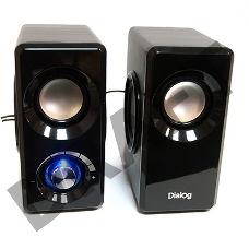 Колонки Dialog AST-25UP Black {2*3W RMS, активные} 
