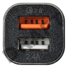 Автомобильное зар./устр. Digma DGCC-2U-QC3.0-BS 5.4A универсальное черный