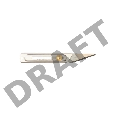 Нож OLFA хозяйственный с выдвижным лезвием, корпус и лезвие из нержавеющей стали, 20мм OL-CK-2