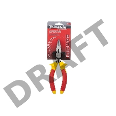 Утконосы MATRIX 17472  длинногубцы изогнутые insulated 160мм двухкомпонентные рукоятки