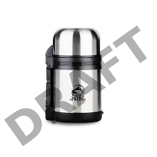 Термос, универс 0,8л Универсальная пробка, 0,8л, с ручкой + чашка,  холод/тепло 18ч Арктика, 201-800