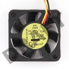 Вентилятор Gembird Вентилятор 40x40x10, шнур 25см, 3pin D40SM-12A-25