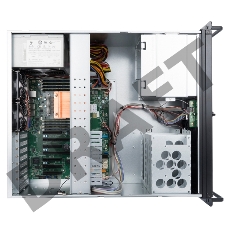 Корпус InWin IW-R400-01N /USB3.0*2/Rear fan 8025mm 4200RPM*2/Front fan 8025mm 4200RPM*2/Front door/Air filter for front door/SK35-02