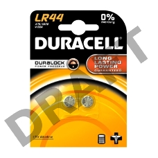 Батарея Duracell LR44-2BL A76 (2шт)