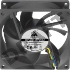 Вентилятор Glacialtech GT ICE 8PWM 80x80x25mm 4-pin 18-30dB 64gr Ret
