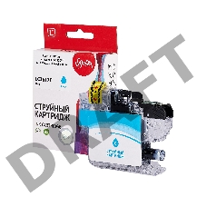 Струйный картридж Sakura LC3617C для Brother, голубой, 10 мл., 550 к.