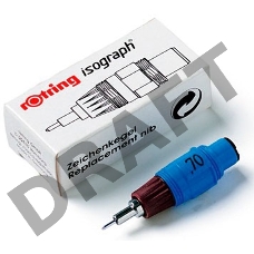 Пишущий элемент для изографа Rotring S0202130 S0218170 0.25мм