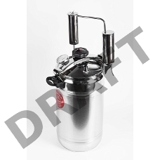 Дистиллятор Первач Элит Аромат -Супер 14Т, 14л, ДВОЙНОЕ КАПСУЛЬНОЕ ДНО, термометр, клапан избыт. дав., разборный сухопарник, слив сивушных масел