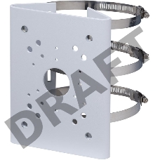 Кронштейн для крепления на столб видеокамер серий HFWxxS, HFWxxR-Z/VF,SD60/6AE/6AL, SD59/50/40, SD6C, SD42, SD29 Кронштейн для крепления на столб видеокамер серий HFWxxS, HFWxxR-Z/VF,SD60/6AE/6AL, SD59/50/40, SD6C, SD42, SD29