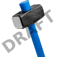 Кувалда с фиберглассовой рукояткой СИБИН, обратный всад, 4 кг 20134-4