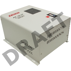 Стабилизатор напряжения Powerman  AVS 10000P White (10000ВА,50А,КПД 98%, циф. индикация вх./вых. напряж.)