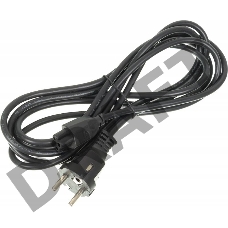 Кабель питания 3-pin/евровилка 3м