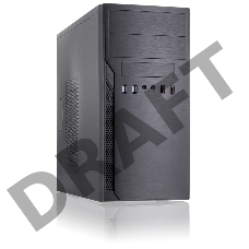 Корпус с блоком питания 450Вт. Case Foxline mATX, 450W, 2xUSB3.0, 2xUSB2.0, powercord