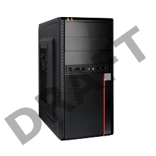 Корпус Minitower ExeGate EX284033RUS BA-204U-350W-8 (mATX, БП AA350 с вент. 8см, 2*USB+2*USB3.0, аудио, черный)