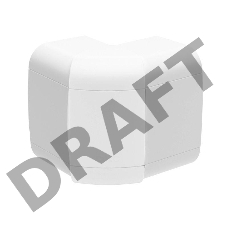 Угол внешний для кабель-канала 90х50 с разд. ДКС 09552