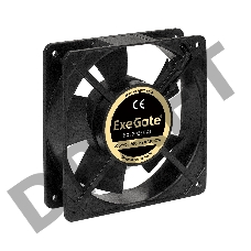 Вентилятор 220В ExeGate EX289013RUS EX12025BAL (120x120x25 мм, 2-Ball (двойной шарикоподшипник), подводящий провод 30 см, 22000RPM, 33dBA)