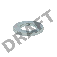 Шайба плоская KRANZ DIN 125, M10, короб (100 шт./уп.)