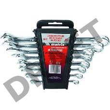 Набор комбинированных ключей MATRIX 15402 (6 - 17 мм)  6 шт.