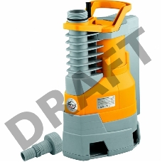 Насос DENZEL DPХ800  дренажный х-pro 800Вт подъем 8м 13500л/ч