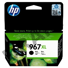 Картридж HP 967XL струйный черный экстраповышенной ёмкости (3000 стр)