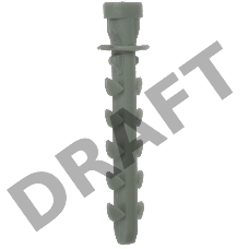 Дюбель для трубной клипсы нейлоновый 8 х 50 мм, 100 шт, ЗУБР