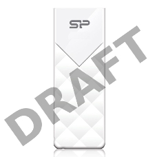 Флеш Диск Silicon Power 8Gb Ultima U03 SP008GBUF2U03V1W USB2.0 белый