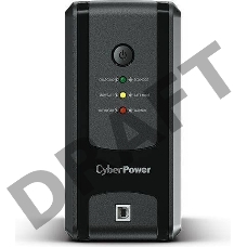 Источник бесперебойного питания CyberPower Line-Interactive UT850EG, 850VA/425W, USB/RJ11/45, (3 EURO)